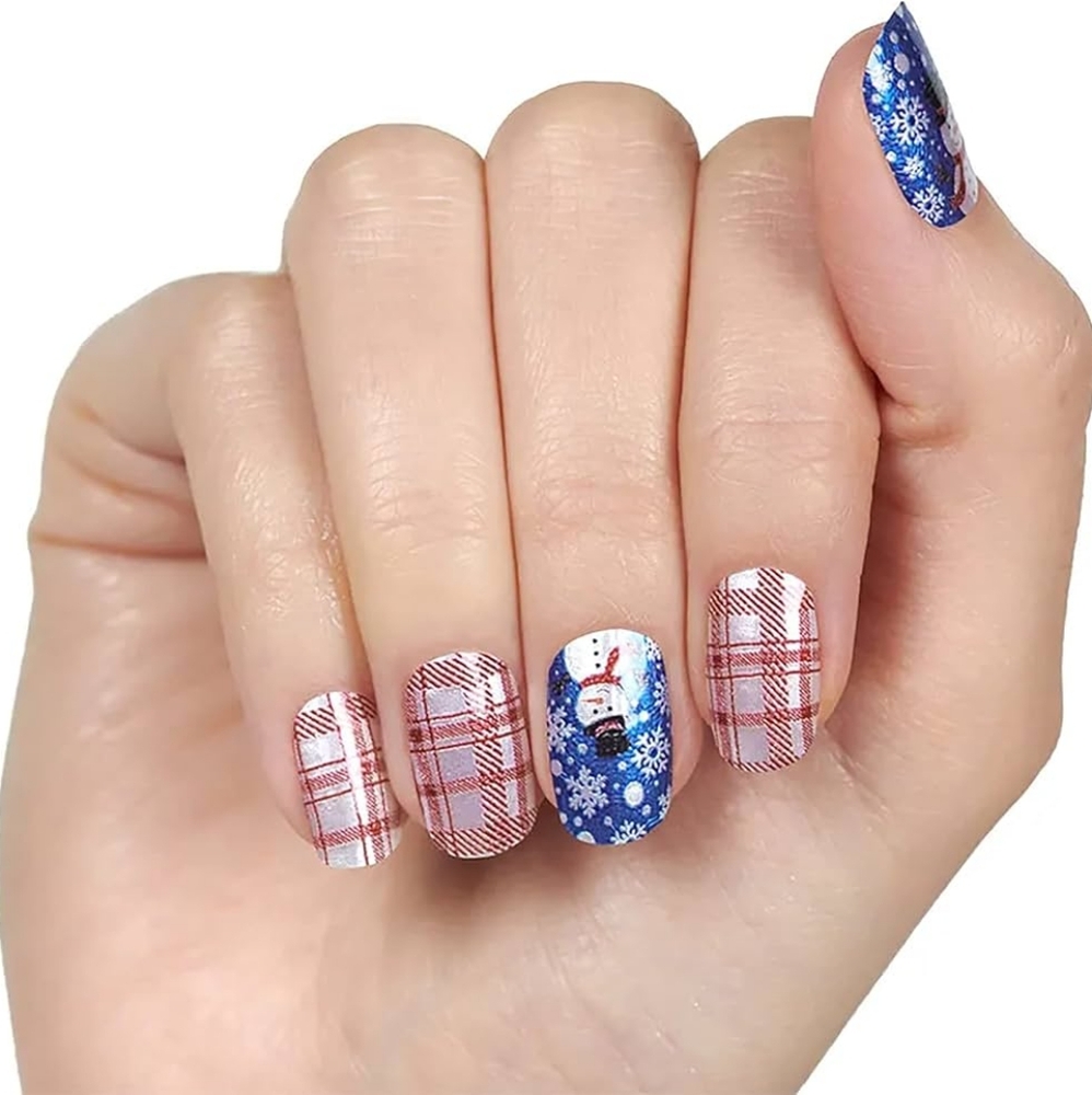 Color Street Retired Snowman's Land Nail Polish Strips, New